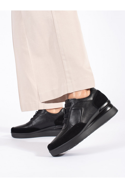 Juodos spalvos   moteriški pusbačiai  Sergio Leone