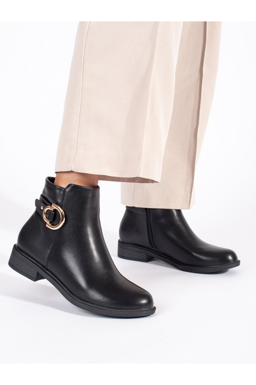 Juodos spalvos  moteriški batai