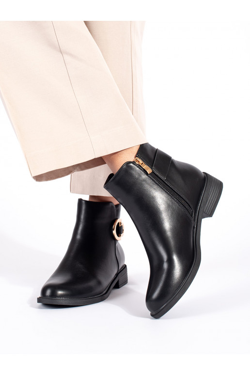 Juodos spalvos  moteriški batai