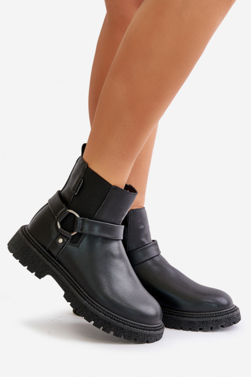 stilingi aulinukai pašiltinti  Big Star OO274A128 Juodos spalvos