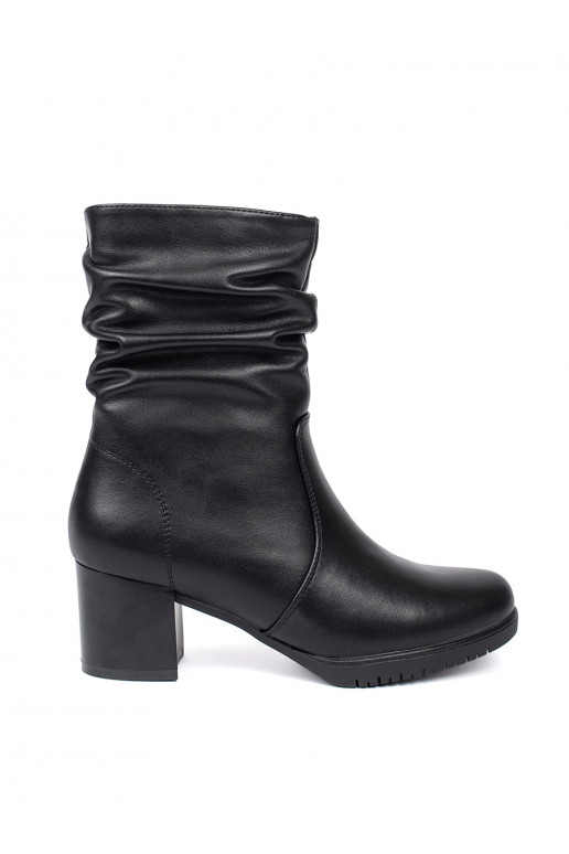 Juodos spalvos   moteriški batai  Sergio Leone