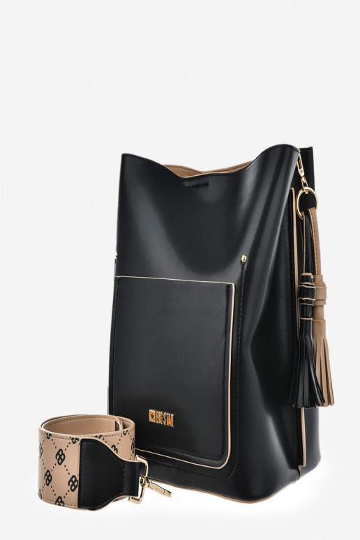 Moteriška rankinė iš eko odos Big Star OO574138 juoda