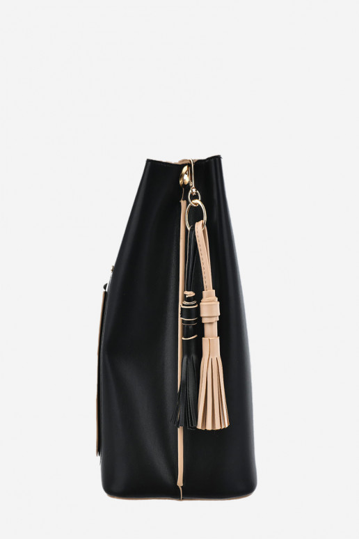 Moteriška rankinė iš eko odos Big Star OO574138 juoda