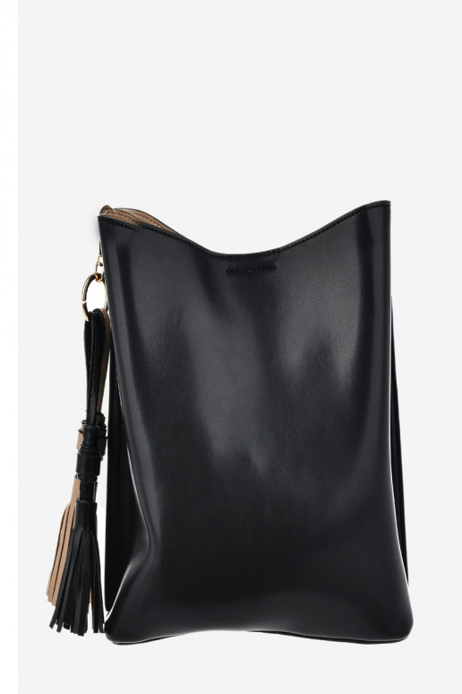 Nedidelė rankinė iš eko odos Big Star OO574139 juoda