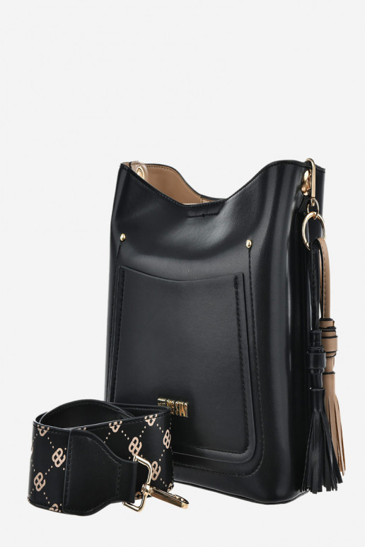 Nedidelė rankinė iš eko odos Big Star OO574139 juoda