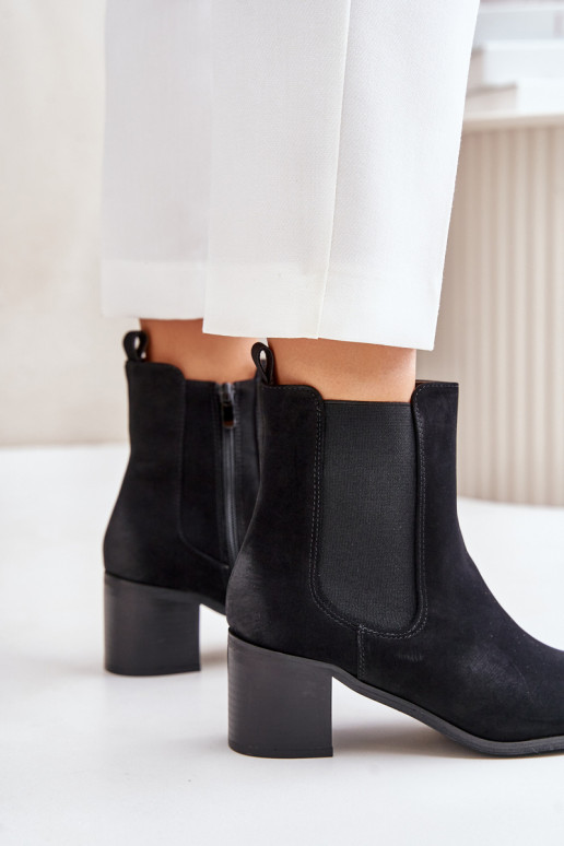 pašiltinti Moteriški aulinukai Juodos spalvos Radeya