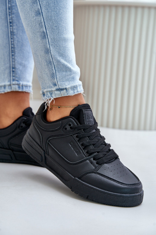 Sneakers modelio batai Moteriškas Big Star OO274A551 Hi-Poly System juodos spalvos