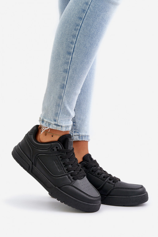 Sneakers modelio batai Moteriškas Big Star OO274A551 Hi-Poly System juodos spalvos