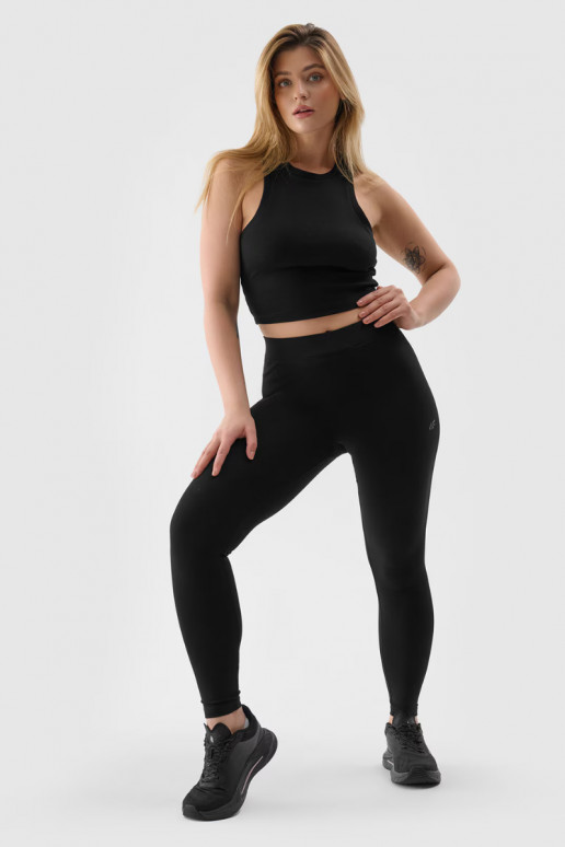 Tamprėsy  Dzianinowe Juodos spalvos 4FWMM00TTIGF195-20S