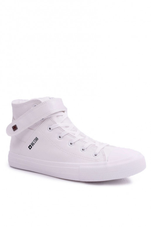 Vyriški laisvalaikio batai Big Star pašiltinti baltos spalvos Y174024FW Vyriški laisvalaikio batai Big Star pašiltinti baltos spalvos Y174024FW