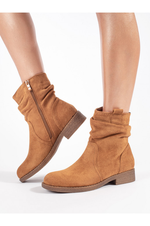 rudos spalvos kaubojiško stiliaus batai rudos spalvos kaubojiško stiliaus batai