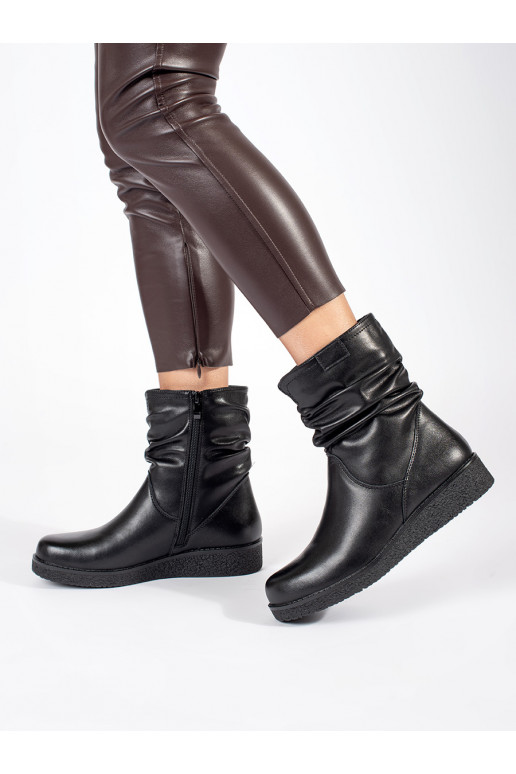 Juodos spalvos   moteriški batai   Sergio Leone