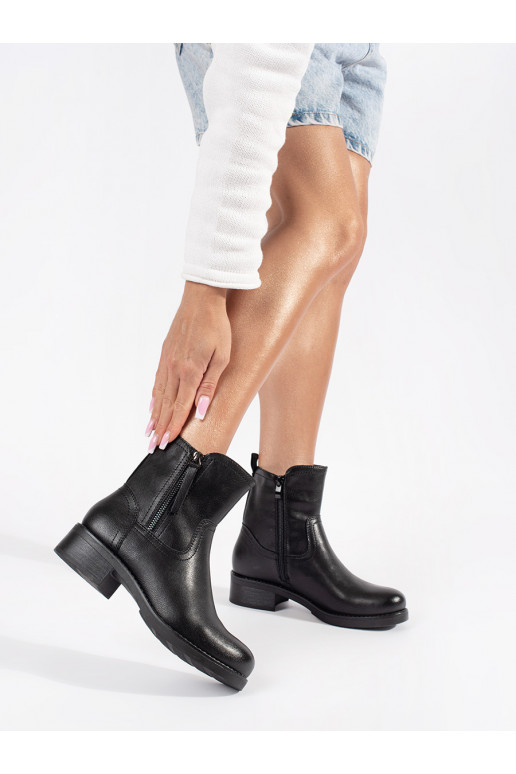 Juodos spalvos   moteriški batai Sergio Leone