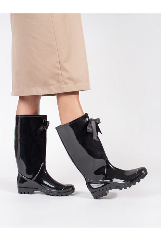 Juodos spalvos   guminiai batai