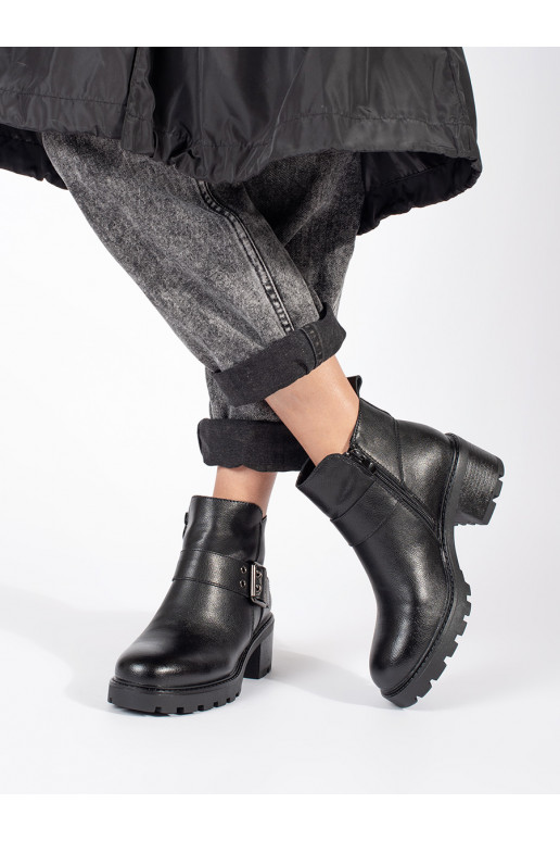 Juodos spalvos   moteriški batai   Sergio Leone