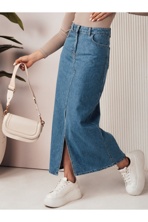 Mėlynas džinsinis sijonas  VIRTON Mėlynas džinsinis sijonas  VIRTON