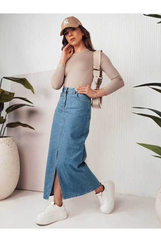 Mėlynas džinsinis sijonas  VIRTON Mėlynas džinsinis sijonas  VIRTON