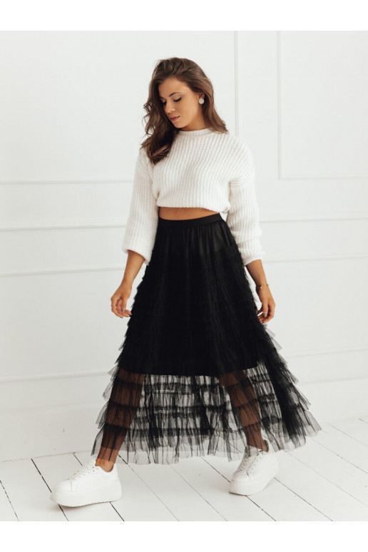 Juodas sijonas PASTELLA Juodas sijonas PASTELLA