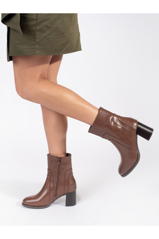 rudos spalvos   moteriški batai ant kulno Sergio Leone rudos spalvos   moteriški batai ant kulno Sergio Leone