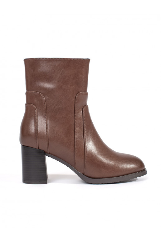 rudos spalvos   moteriški batai ant kulno Sergio Leone rudos spalvos   moteriški batai ant kulno Sergio Leone