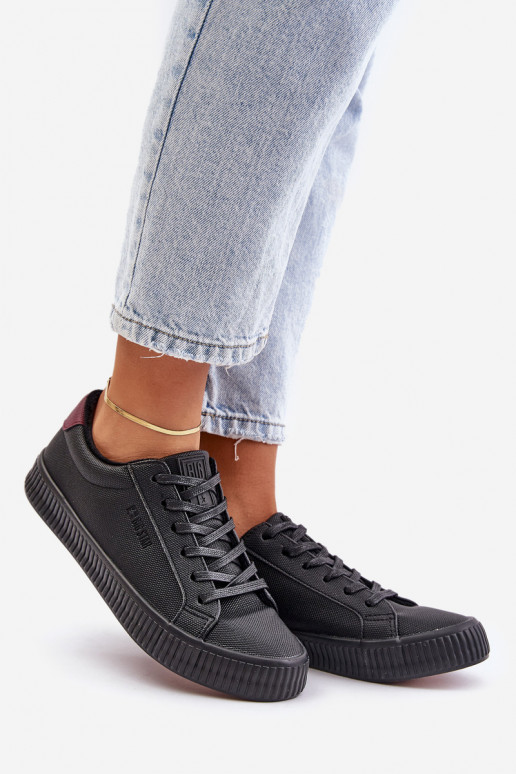 pašiltinti Laisvalaikio bateliai Big Star OO274A462 Juodos spalvos