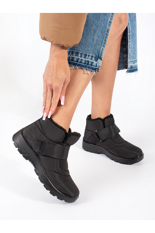 Juodos spalvos  Moteriški sniego batai