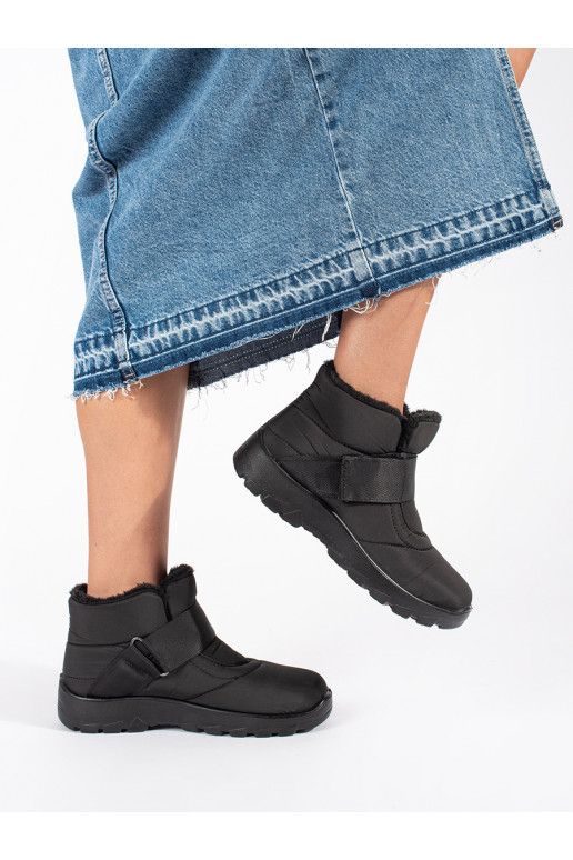 Juodos spalvos  Moteriški sniego batai