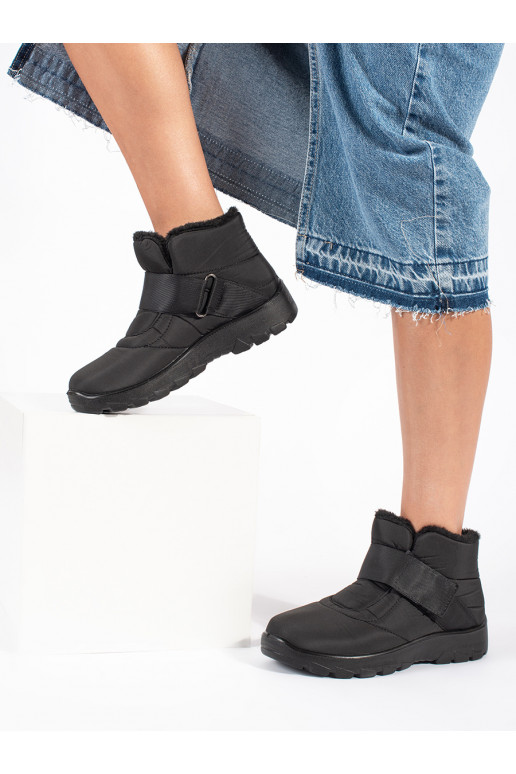 Juodos spalvos  Moteriški sniego batai