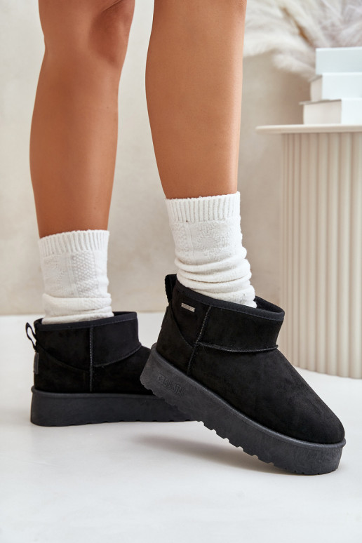  sniego batai su platforma Big Star OO274A099 Juodos spalvos