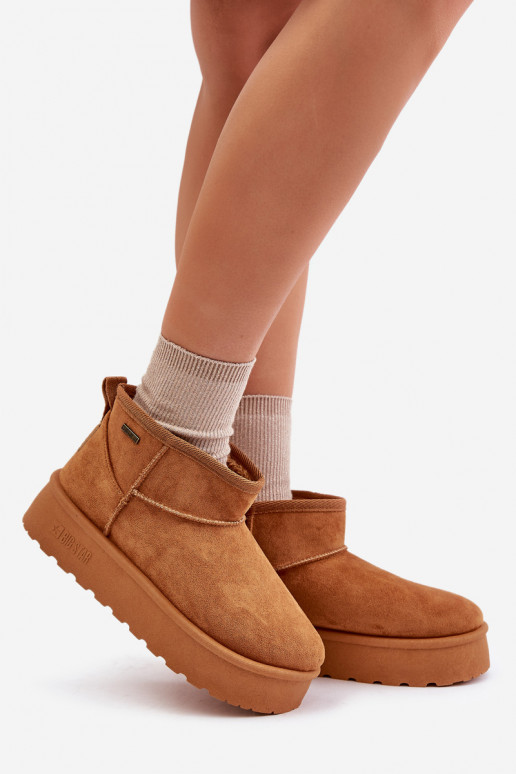  sniego batai su platforma Big Star OO274A098 Camel