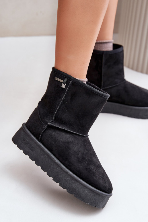  sniego batai  su platforma Big Star OO274898 Juodos spalvos