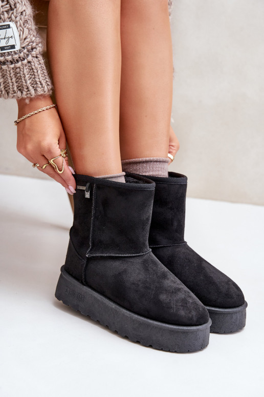  sniego batai  su platforma Big Star OO274898 Juodos spalvos