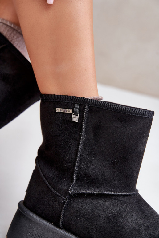  sniego batai  su platforma Big Star OO274898 Juodos spalvos