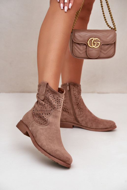 Moteriški ažūriniai aulinukai su...