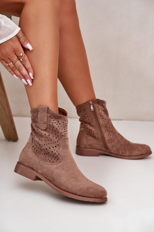 Moteriški ažūriniai aulinukai su...