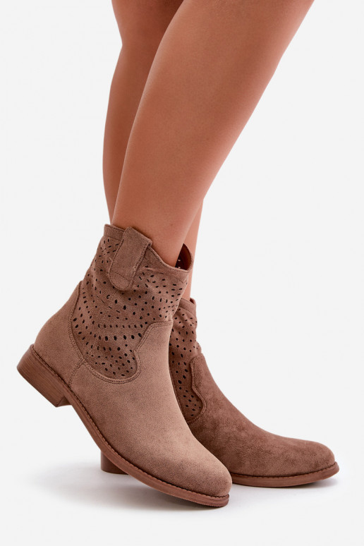 Moteriški ažūriniai aulinukai su...