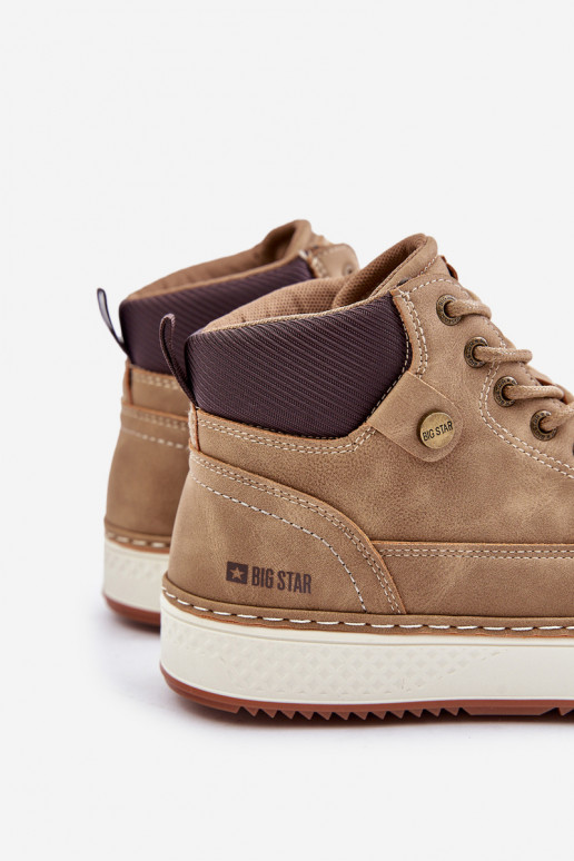 Suvarstomi aulinukai  Big Star OO174560 Hi-Poly System rudos spalvos