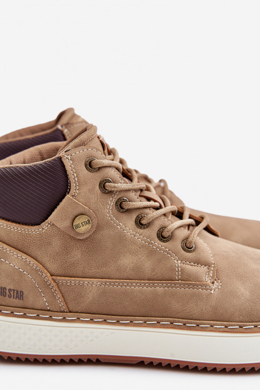 Suvarstomi aulinukai  Big Star OO174560 Hi-Poly System rudos spalvos