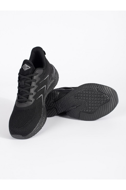 Juodos spalvos  sportiniai batai su raištukais