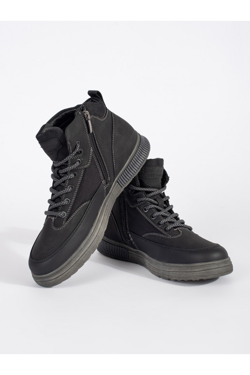 Juodos spalvos su pašiltinimu   batai 