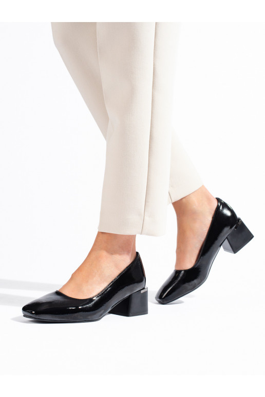 Aukštakulniai bateliai Shelovet juodos spalvos