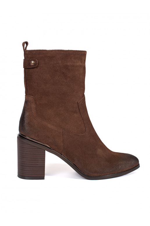 rudos spalvos   moteriški batai ant kulno Sergio Leone rudos spalvos   moteriški batai ant kulno Sergio Leone