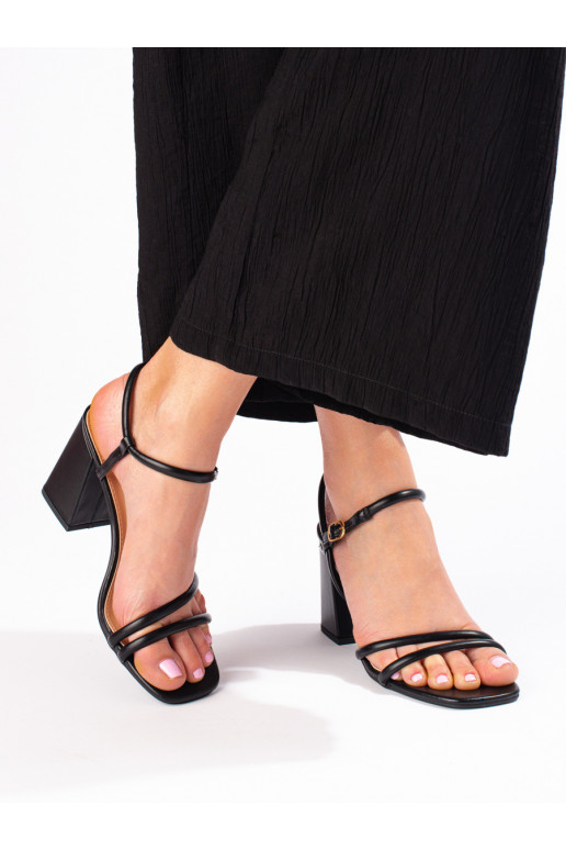 sandalai Vinceza juodos spalvos