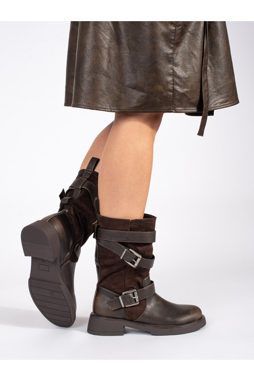 rudos spalvos moteriški batai   rudos spalvos moteriški batai