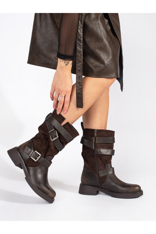 rudos spalvos moteriški batai   rudos spalvos moteriški batai