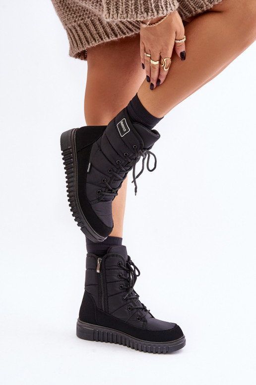 sniego batai  Progress PROGJ-24-157 Juodos spalvos