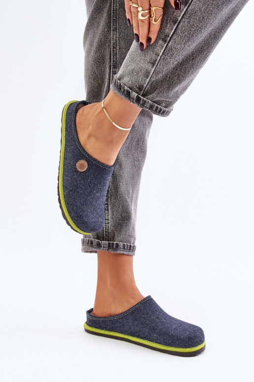 batai naminės  Šlepetės Inblu CS000039 tamsiai mėlynos spalvos