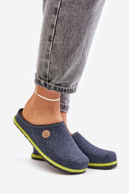 batai naminės  Šlepetės Inblu CS000039 tamsiai mėlynos spalvos