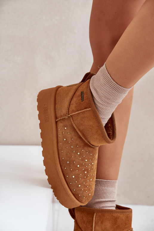 sniego batai  su platforma Big Star OO274A104 Camel