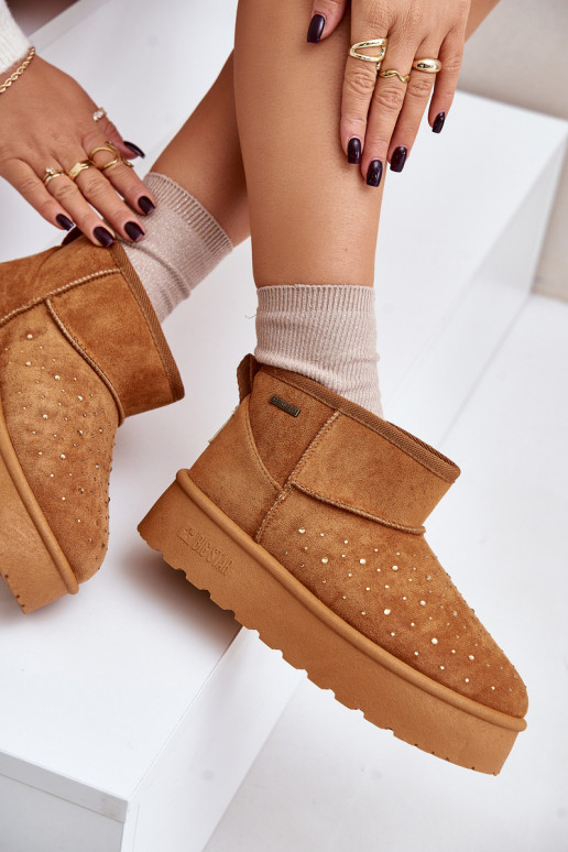 sniego batai  su platforma Big Star OO274A104 Camel